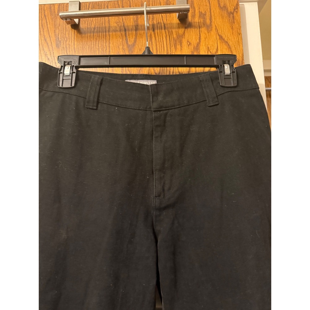 Laura Leigh Ltd Collections Black‎ Straight Leg Trousers Pants Womens Size 8